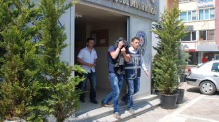 Mazot Hırsızı Kameraya Yakalandı