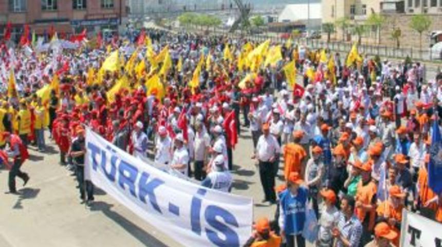 Giresun'da 1 Mayıs Coşkuyla Kutlandı