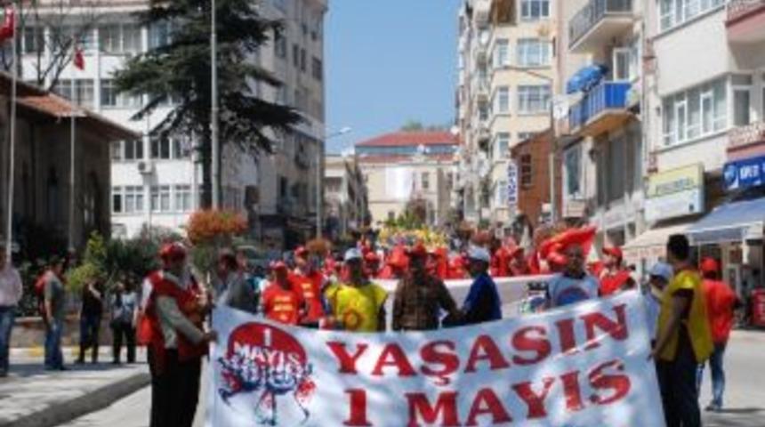 Sinop'ta 1 Mayıs İş&ccedil;i Bayramı