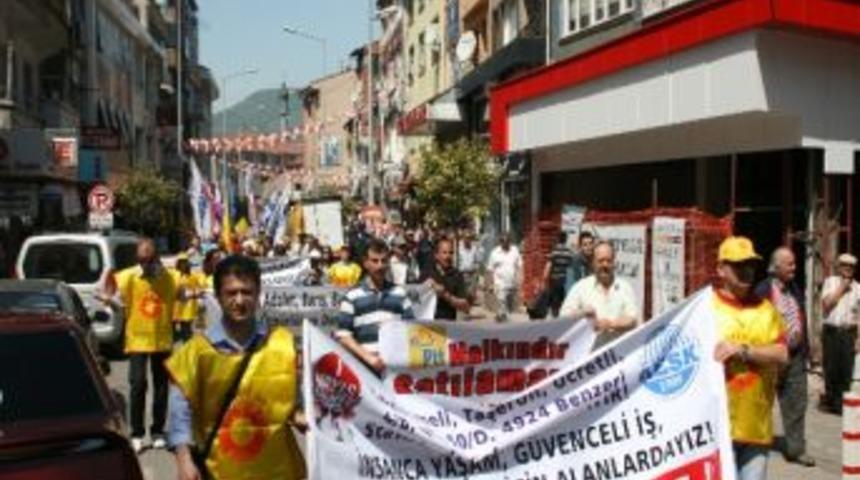 &Ccedil;aycuma&rsquo;da 1 Mayıs Coşkulu Kutlandı