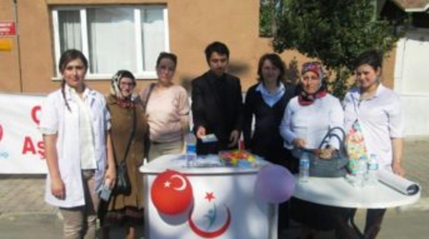 Birinci D&uuml;nya Aşı Haftası Etkinlikleri