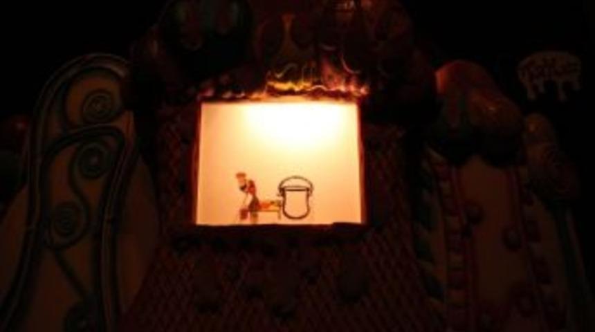 &Ccedil;ocuklar Karag&ouml;z İle Eğlendi