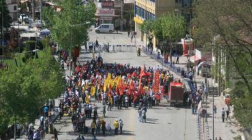 Afyonkarahisar'da 1 Mayıs Kutlamaları Olaysız Geçti