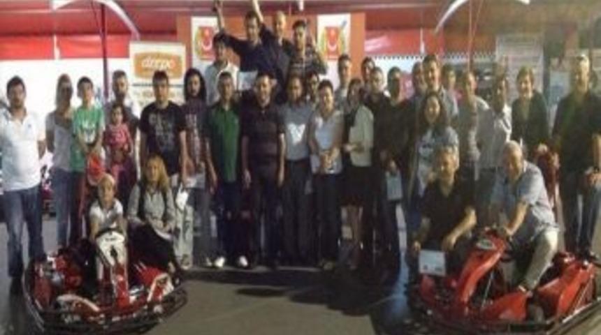Gazeteciler Go-kart Turnuvasında Biraraya Geldi