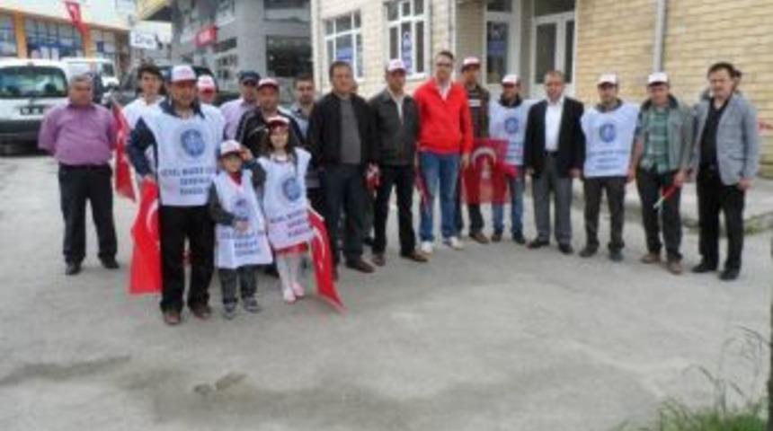 Maden iş&ccedil;ileri Zonguldak'a gitti