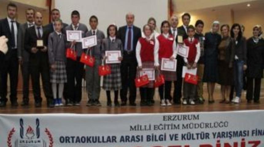 Ortaokullar Arası Bilgi Yarışması Heyecanlı Ge&ccedil;ti