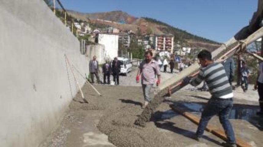 K&uuml;re Eti Bakır A.ş&rsquo;den Okullara Beton Desteği