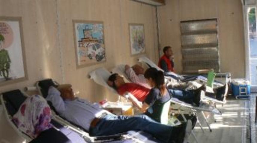 Kulp'ta Kan Bağışı Kampanyası