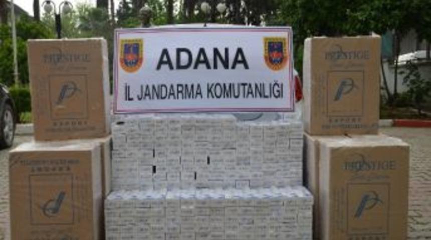 Adana&rsquo;da 188 Bin 200 Paket Ka&ccedil;arak Sigara Ele Ge&ccedil;irildi