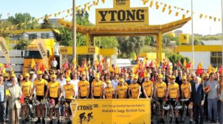 İstanbul&rsquo;dan Anıtkabir&rsquo;e Atat&uuml;rk'e Saygı Bisiklet Turu