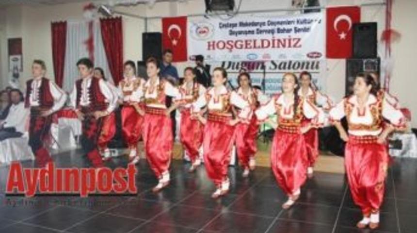 Makedonya G&ouml;&ccedil;menleri Bahar Şenliği'nde buluştu