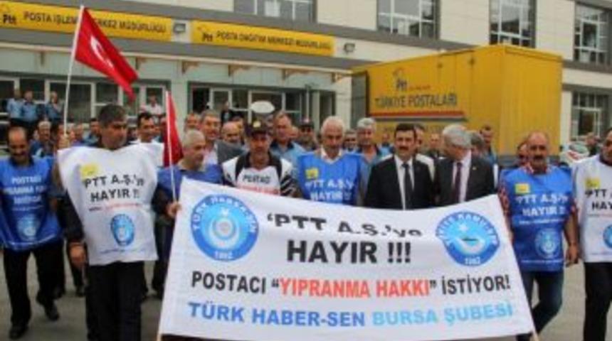 Bursalı D&ouml;rt Postacı 'yıpranma Hakkı&rsquo; I&ccedil;in Ankara&rsquo;ya Y&uuml;r&uuml;y&uuml;şe Ge&ccedil;ti