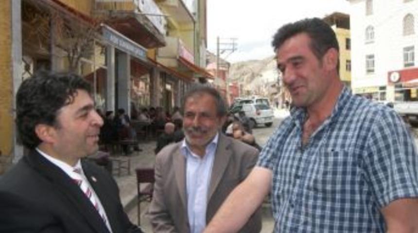 Saadet Partisi İl Başkanı Faik &Ccedil;alık Narman&rsquo;da