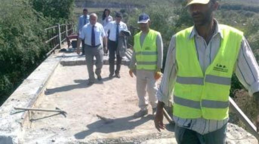 K&uuml;&ccedil;&uuml;k Menderes K&ouml;pr&uuml;s&uuml; Onarılıyor