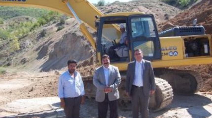 Obuz, Serince, Harput yol &ccedil;alışmalarına başlandı