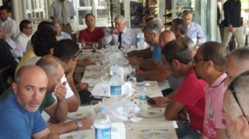 Başkan Akaydın Denizcileri Ziyaret Etti