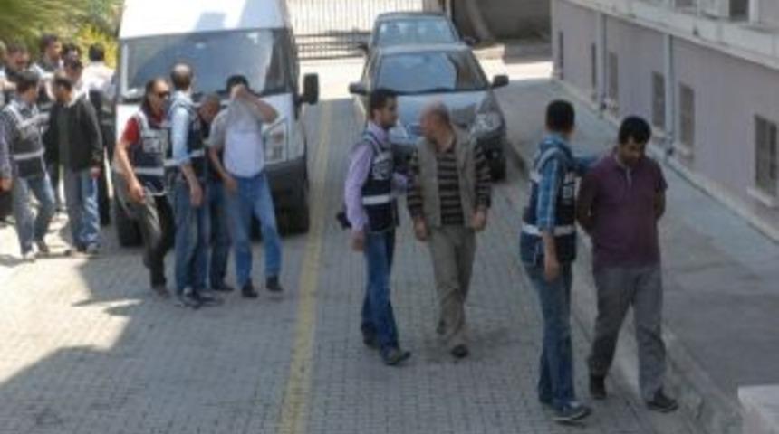 Fethiye&rsquo;de G&ouml;zaltına Alınan 20 Kişi Adliyeye Sevk Edildi