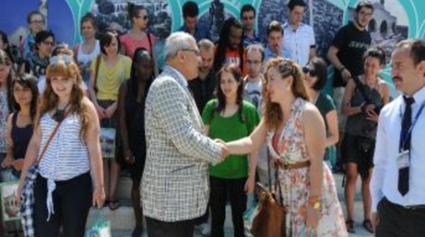 Avrupalı &Ouml;ğrenciler, Başkan Kocamaz&rsquo;ı Ziyaret Etti