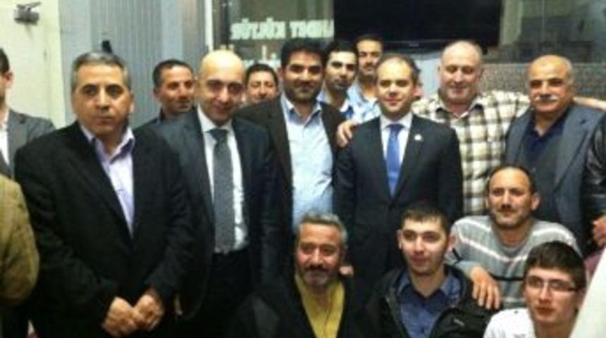 &Ccedil;ağatay Kılı&ccedil;, Almanya'daki Samsunlularla Buluştu