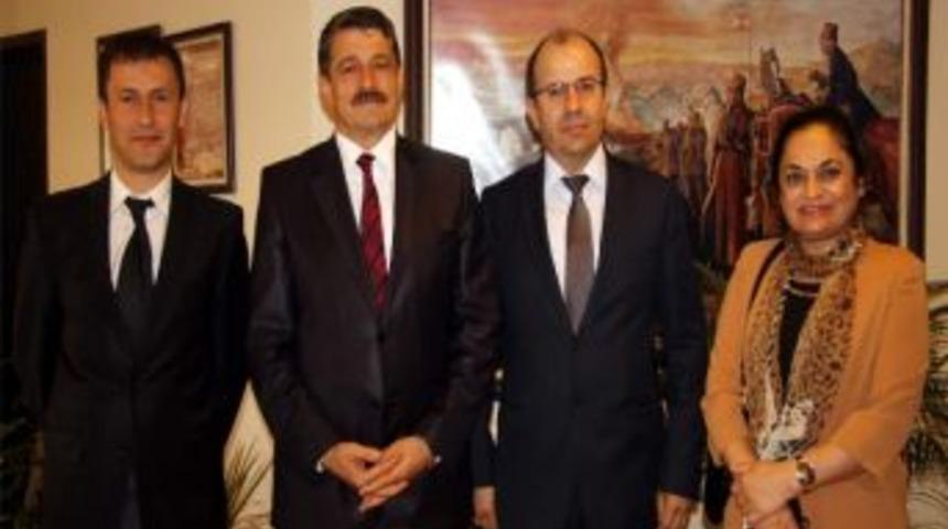 Be&uuml;&rsquo;den Başkan Akın&rsquo;a Ziyaret