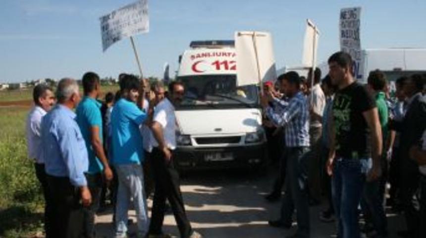 Halfeti-Yukarıg&ouml;kl&uuml; Arasında Yol Eylemi