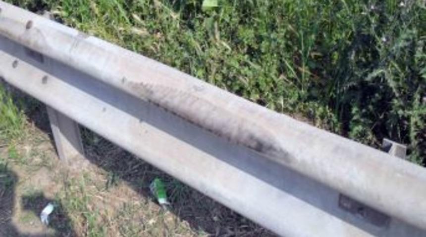 TEM'de Fırlayan Kamyon Lastiği Can Aldı