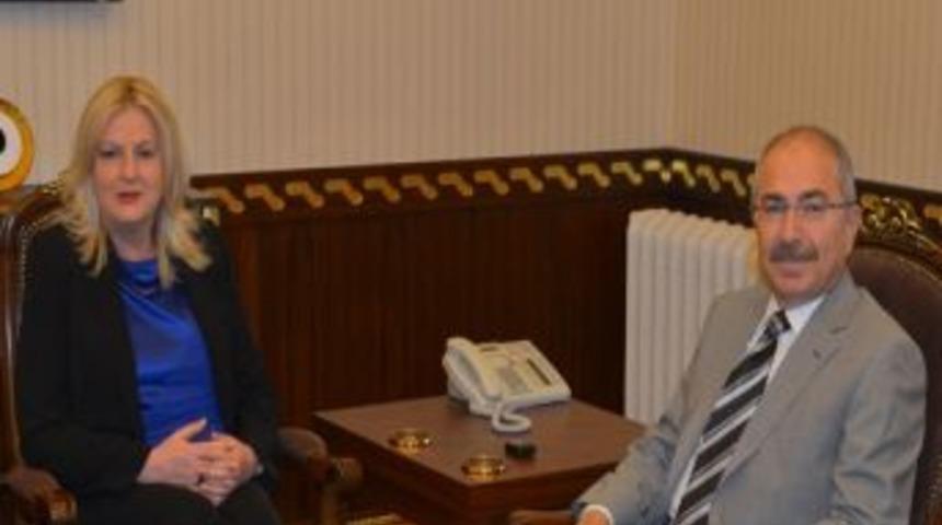 Kosova Başbakan Yardımcısı Tahiri&rsquo;den Vali Yaman&rsquo;a Ziyaret