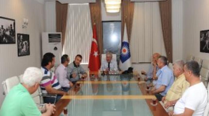 Başkan Akaydın&rsquo;dan Taksicilere &ldquo;tek Elden Hareket Edin&rdquo; &Ouml;nerisi