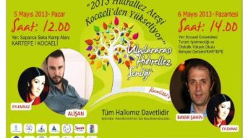 Hıdrellez Ateşi Kartepe'de Yakılacak