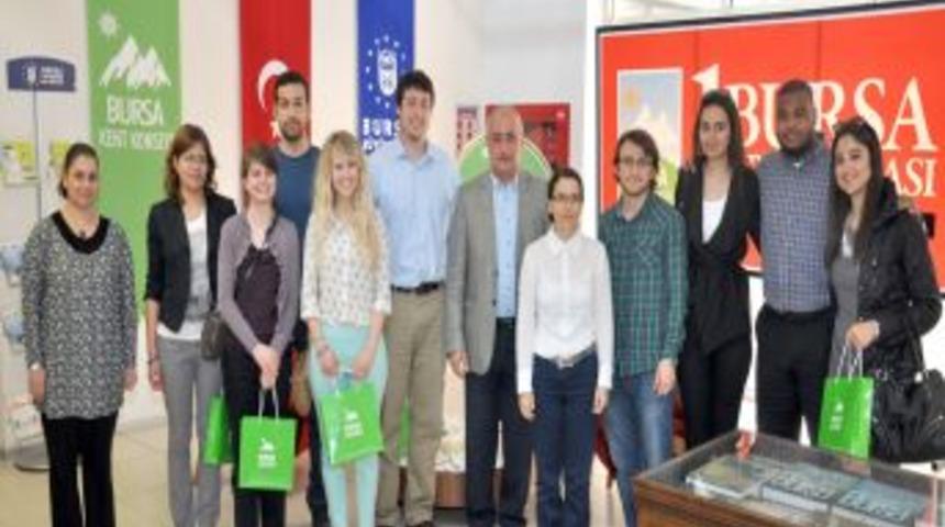 Amerikalı &Ouml;ğrenciler Bursa'ya Hayran Kaldı