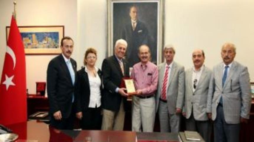 Türkiye Muhtarlar Federasyonu Başkan Büyükerşen’i Ziyaret Etti