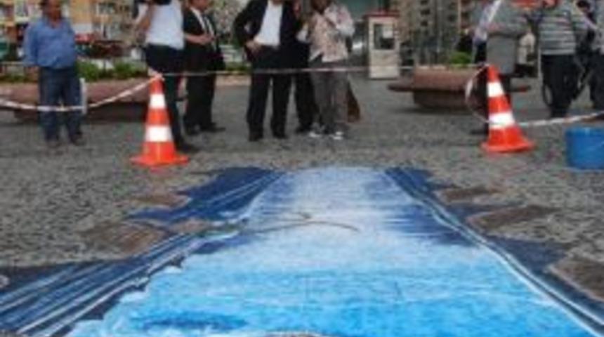 Kayseri&rsquo;de Kaldırımlar Rengarenk Olacak