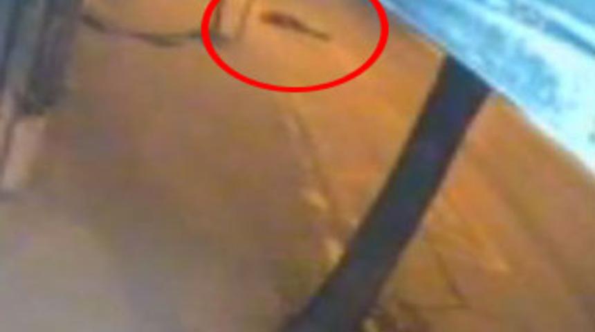 Otomobil, yayayı b&ouml;yle fırlattı