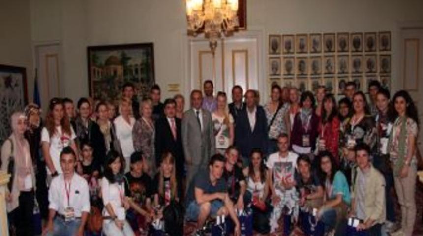 Avrupa'dan Gelen Liseliler Bursa'ya Hayran Kaldı