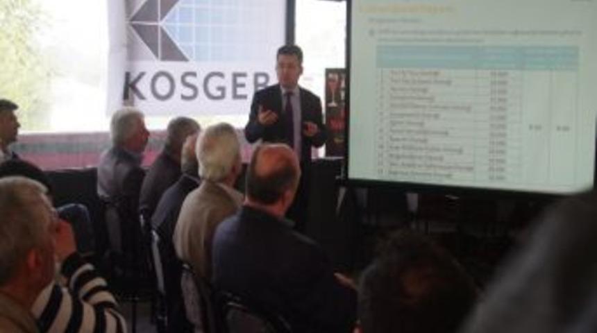Kosgeb&rsquo;ten Oda Başkanlarına Bilgilendirme Toplantısı