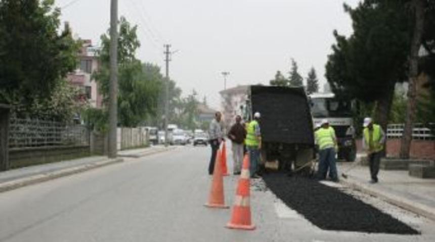 Düzce Belediyesi Yama Çalışmalarına Başladı