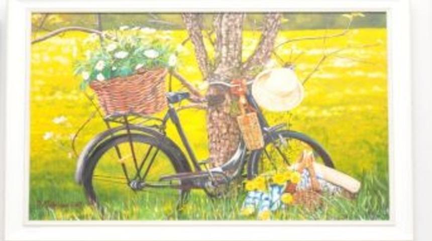 Konak K&uuml;lt&uuml;revi Resim At&ouml;lyesi &Ouml;ğrencilerinden Sergi