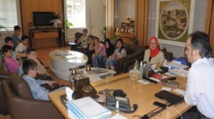 Çocuk Meclisinden Başkan Aktaş'a Ziyaret