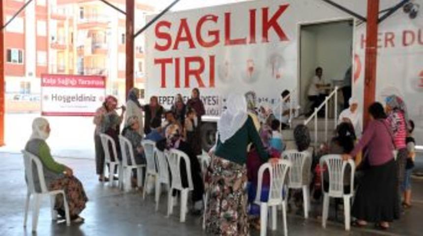 Kepez&rsquo;den Sağlık TIR&rsquo;ı Hastaların Ayağına Gidiyor