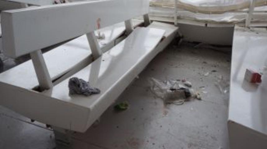 Boğaz'da Kaza Yapan Teknede Hasar Oluştu