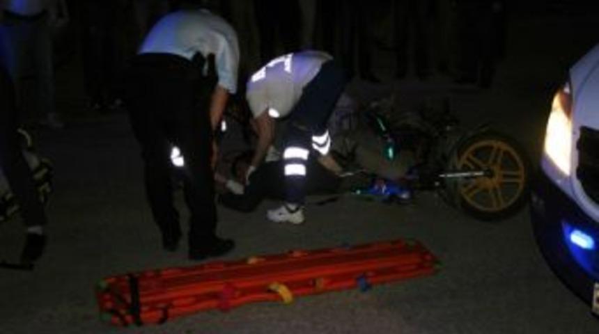 Boz&uuml;y&uuml;k'te Trafik Kazası, 1 Yaralı