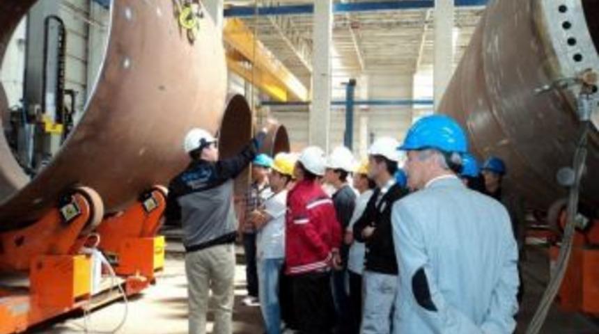 &Ouml;ğrenciler Gespey A.ş.'yi Gezdi