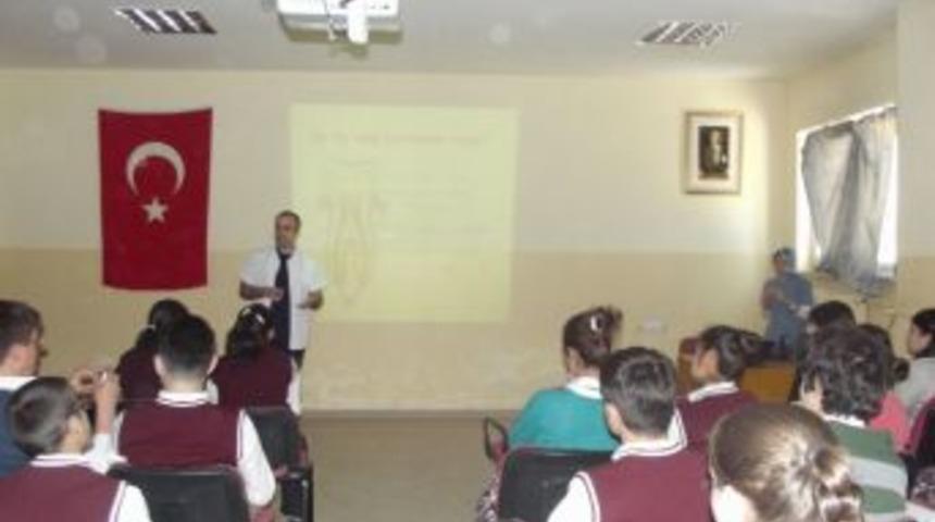 K&uuml;re&rsquo;de &Ouml;ğrencilere Ağız Ve Diş Sağlığı Semineri