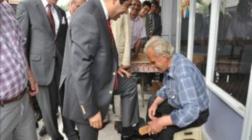 Mersin Valisi G&uuml;zeloğlu'nun Mut Gezisi