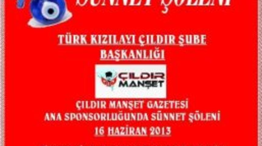 &Ccedil;ıldır Kızılaydan S&uuml;nnet Ş&ouml;leni