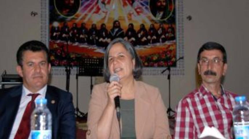 BDP Eş Başkanı Kışanak, İskenderun Cemevi Ve Kiliseleri Ziyaret Etti