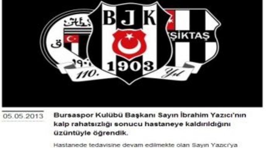 Galatasaray, Fenerbah&ccedil;e Ve Beşiktaş'tan Yazıcı'ya 'ge&ccedil;miş Olsun' Mesajı