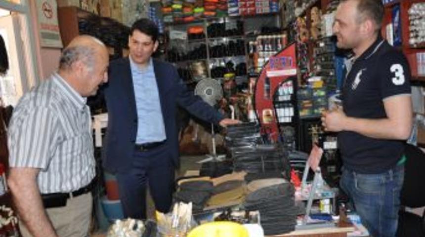 Anafarta esnafa s&ouml;z verdi