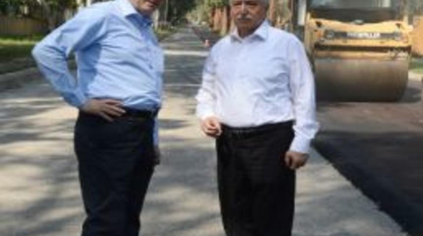 Rektör Kibar’dan Aldırmaz’a Asfalt Teşekkürü