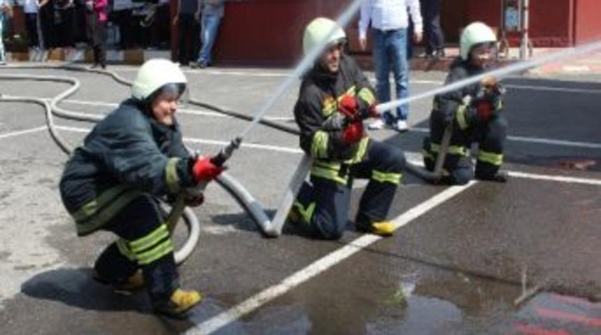 Kdz. Ereğli&rsquo;de G&ouml;n&uuml;ll&uuml; İtfaiyecilik Eğitimleri S&uuml;r&uuml;yor